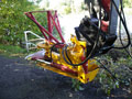 Neuson 12t Raupenbagger mit Schnitt Griffy bis 28 cm